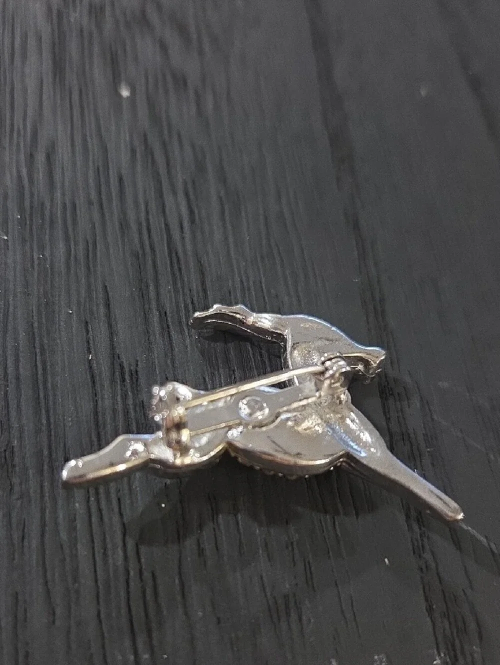 Vintage Leaping Reindeer Rhinestone Brooch Pin - Women's Jewelry